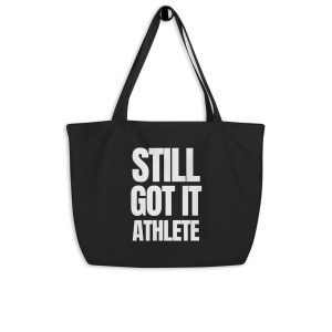 Large organic tote bag